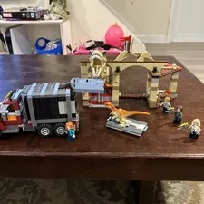 Lego 76948 Jurassic World T. Rex & Atrociraptor Dinosaur Breakout Complete