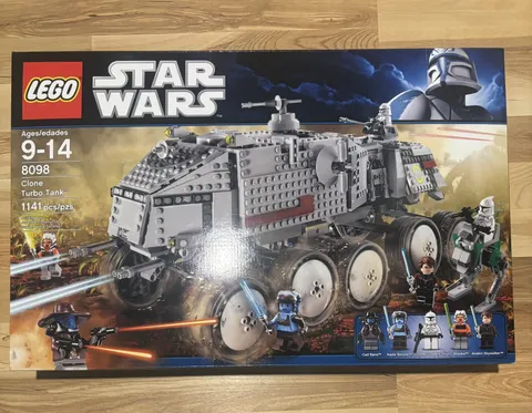 Lego 8098 Star Wars Clone Turbo Tank 1141pcs - SEALED