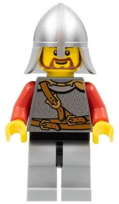 LEGO® Minifigure Castle cas450 Kingdoms Lion Knight Scale Mail w/Chest Strap and