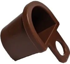 Lego Castle Fright Knight Minifigure Brown CONTAINER D-BASKET Part 4523 D955