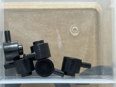 LEGO Parts - Black Minifigure, Utensil Saucepan - No 4529 - QTY 5