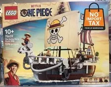 LEG0 (75639) Netflix One Piece - The Going Merry Pirate Ship - 1376pc Set...NEW!