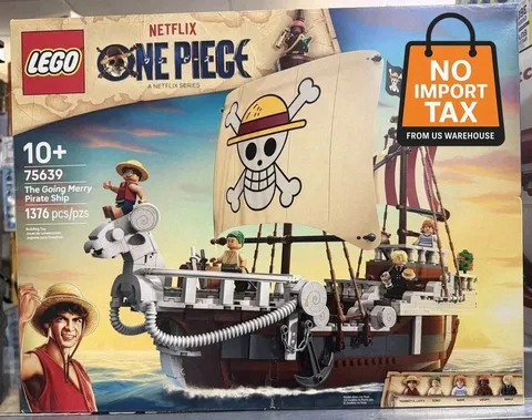 LEG0 (75639) Netflix One Piece - The Going Merry Pirate Ship - 1376pc Set...NEW!