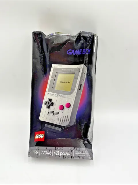 LEGO Game Boy 72046 Building Kit 421 Pieces Bags Sealed New Damaged Box