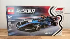 LEGO Speed Champions Williams Racing FW46 F1 Race Car Toys - Building Set 77249