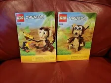 LEGO Creator Forest Animals 31019 Instruction Guide MANUAL ONLY