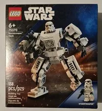 LEGO 75370 STAR WARS Stormtrooper Mech 138 Pieces Brand New Sealed NIB Retired