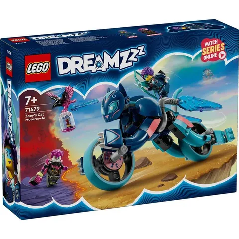 LEGO DREAMZzz Zoey’s Cat Motorcycle Bike Toy 71479