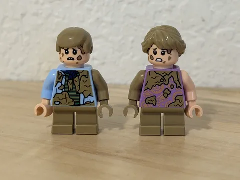 Lego Minifigures From T. Rex Breakout Lex Murphy And Tim Murphy 76956