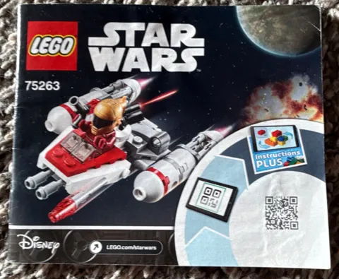 LEGO Star Wars 75263 Illustrated English Instruction Manual Booklet