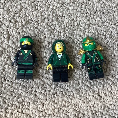 LEGO NINJAGO Lloyd Green Minifigures Lot of 3 The Final Battle 2020 71700