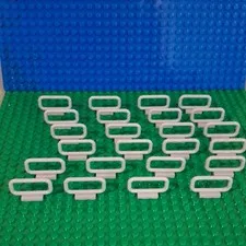 LEGO Bar 1 x 4 x 2 Fence In Light Grey. Lot Of 20