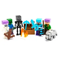 Lego Minecraft Minifigure Play Pack Lot Nether Mobs Character Accessories Bundle