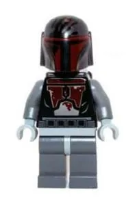 LEGO® Minifigure Star Wars sw0495 Mandalorian Super Commando (Head w/High Brow P