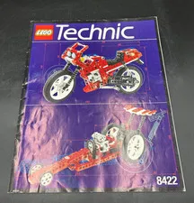 LEGO 8422 Technic Circuit Shock Racer Instructions ONLY - 1995