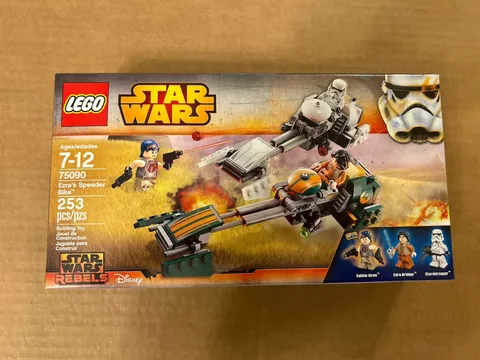 LEGO Star Wars: Ezra's Speeder Bike (75090)- Brand New In Factory Sealed Box