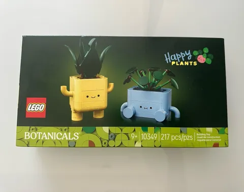 LEGO Botanicals Happy Plants 10349 Complete Set 217 pcs 9+ Brick Separator