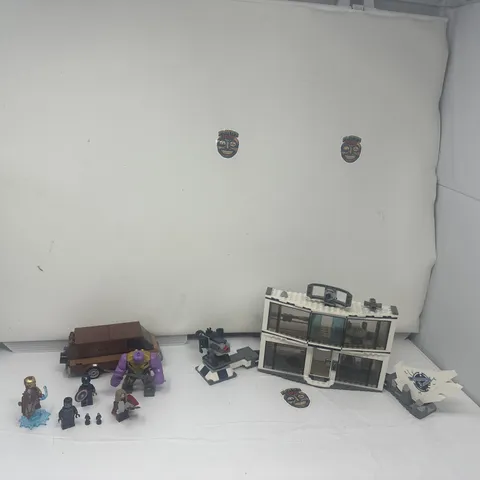 LEGO Marvel 76192 Avengers Endgame Final Battle 6 Figures 95% Complete
