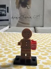 GINGERBREAD MAN LEGO MINIFIG FIGURE christmas holiday traditional xmas shrek