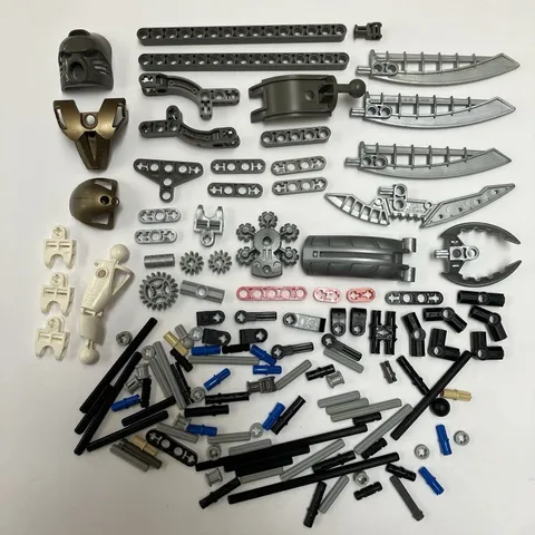 LEGO BIONICLE: Takanuva (8596) Incomplete Set Parts Lot