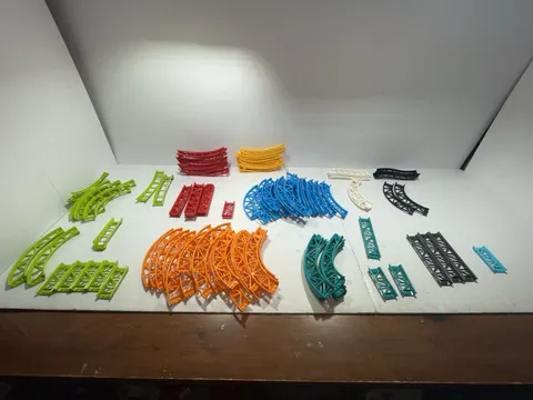 LEGO Lot Of Rail Track System Coaster 116 Pieces 2 Lbs Clean Unused Adult Owned