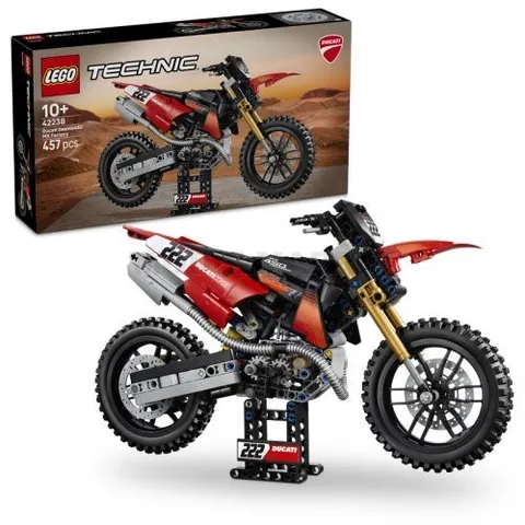 LEGO 42238 Technic Ducati Desmo450 MX Factory Motorcycle