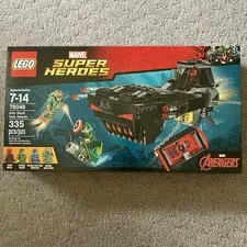 LEGO Marvel Super Heroes (76048) Iron Skull Sub Attack NIB Sealed
