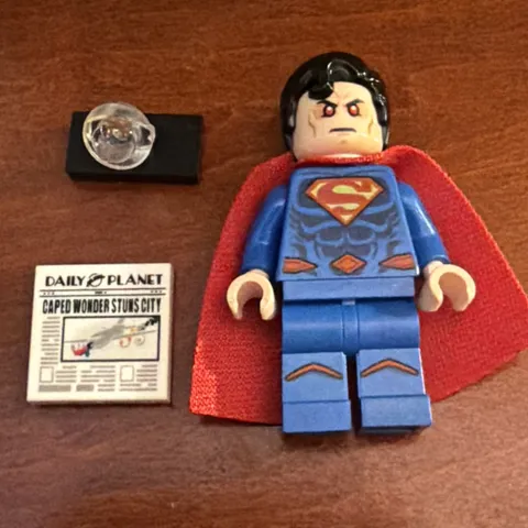 Lego DC Minifigures ~ 71026 - Super Hero Super Man / Superman w/ Red Eyes