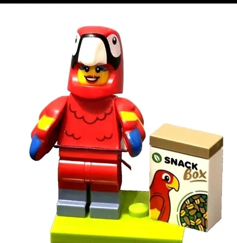 LEGO Minifigure Series 28:✨Parrot Cstm. Girl (71051-12) New/Sealed✨FAST SHIPPING