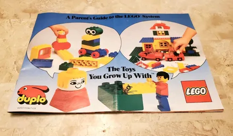 Vtg 1986 A Parent's Guide to the LEGO System Catalog Booklet DUPLO 