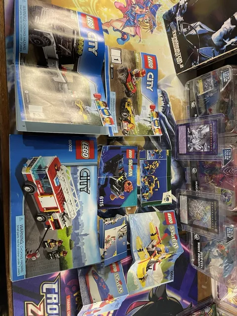 LEGO Instruction Manual Lot City Ninjago Star Wars Mixed Sets Booklets Bulk