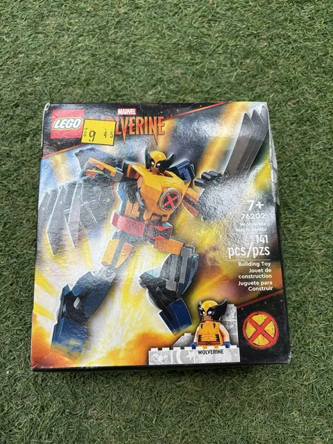 LEGO Super Heroes: Wolverine Mech Armor (76202) Sealed Damaged Box