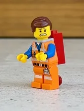 Lego Movie Emmet Piece of Resistance 70803 tlm026 (read)