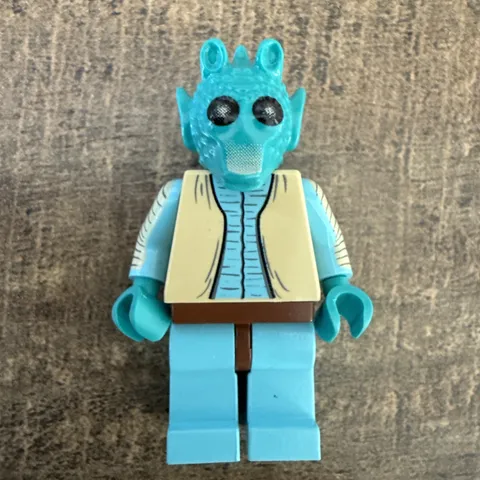 Lego Greedo 4501 Mos Eisley Cantina Star Wars Minifigure arm prints 2004