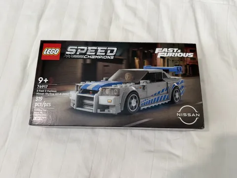LEGO SPEED CHAMPIONS 76917 2 Fast 2 Furious Nissan Skyline GT-R R34 Box Complete