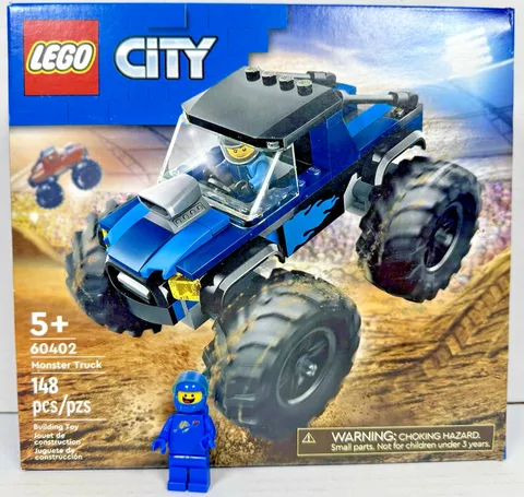 LEGO 60402 City Monster Truck Off-Road New Sealed Gift Toy Fast Shipping NISB