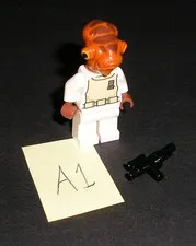 2009 LEGO Star Wars ADMIRAL ACKBAR Minifigure 7754 75003 (Minty) *A1*
