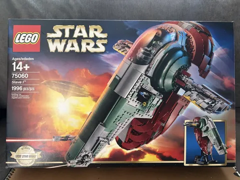 LEGO Star Wars: Slave I (75060) Limited Edition Retired Set with Minifigures