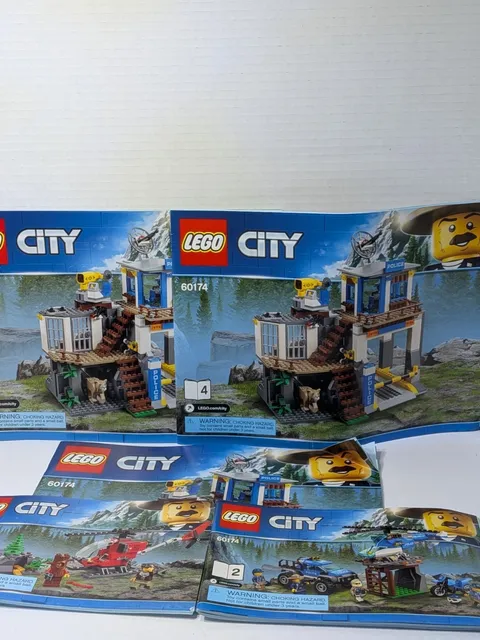 LEGO City Mountain Police Headquarters (60174) Retired Manuel's Only Fast Ship