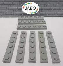 (J8/2/1) LEGO 8x3666 Plate Flat 1x6 Vintage Light Gray
