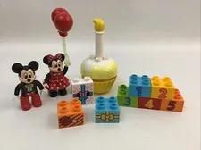 Lego Duplo Minnie Mouse Mickey Mouse Figure Cupcake Replacements Blocks 16pcs