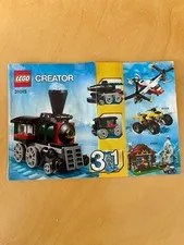 LEGO Creator 31015 Emerald Express Instruction Manual Only No Bricks