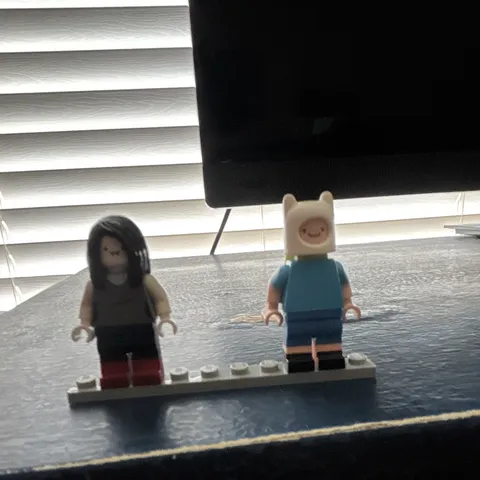 Official Lego Adventure Time Mini Figures. Marceline And Fin The Human.