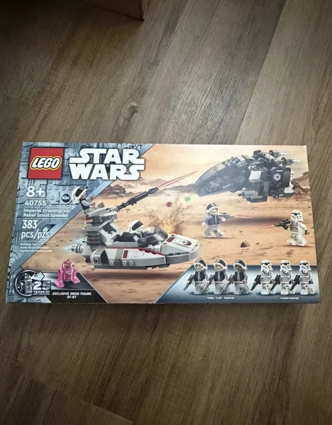 LEGO Star Wars 40755 Imperial Dropship vs. Rebel Scout Speeder QT-KT Droid