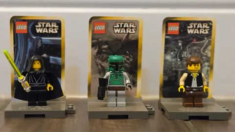 LEGO Star Wars #2 - Luke/Han/Boba Minifigure Pack (3341) 100% complete (2000)