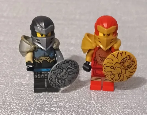 Lego Ninjago Hero Kai & Hero Nya Master Of The Mountain Mini Figures 71720/71721