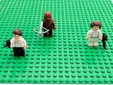 LEGO Star Wars Minifigure Lot Han Solo, Chewbacca, Princess Leia Genuine