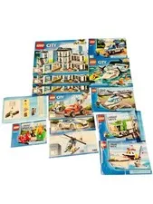 Lego City Instruction Booklets Manual Lot 60141 60000 4432 4642 7741 60164 4441