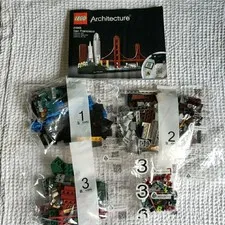 LEGO Architecture San Francisco 21043 Skyline Without Box Sealed Bags Manual