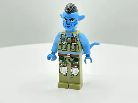 LEGO Avatar RDA Quaritch Na'vi Minifigure - avt018 - Set 75577